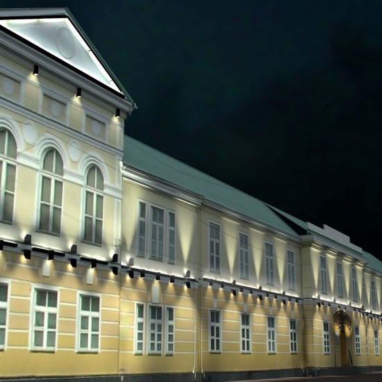 Архитектурная подсветка фасадов